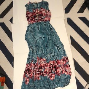 Floral Print Maxi Dress